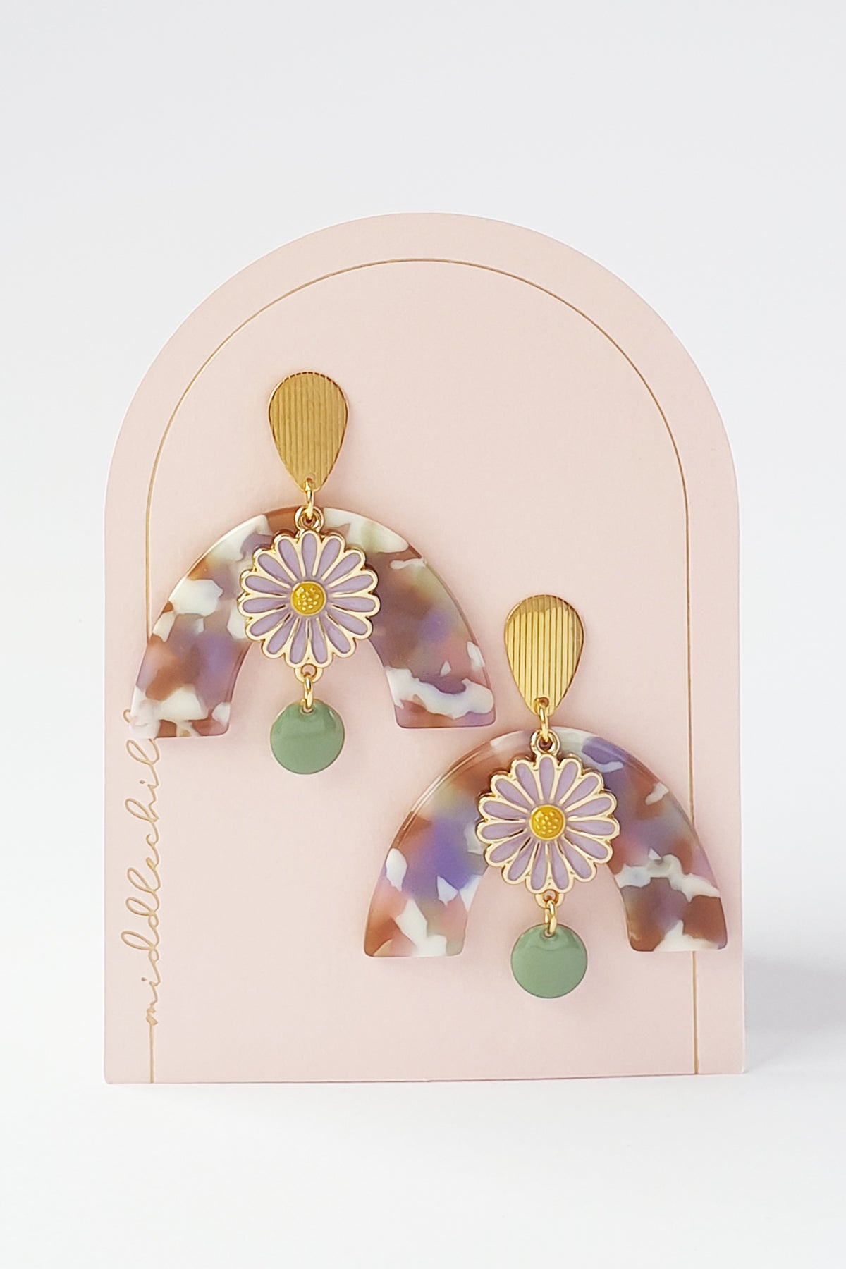 Middle Child Earrings - Sanctuary Mauve