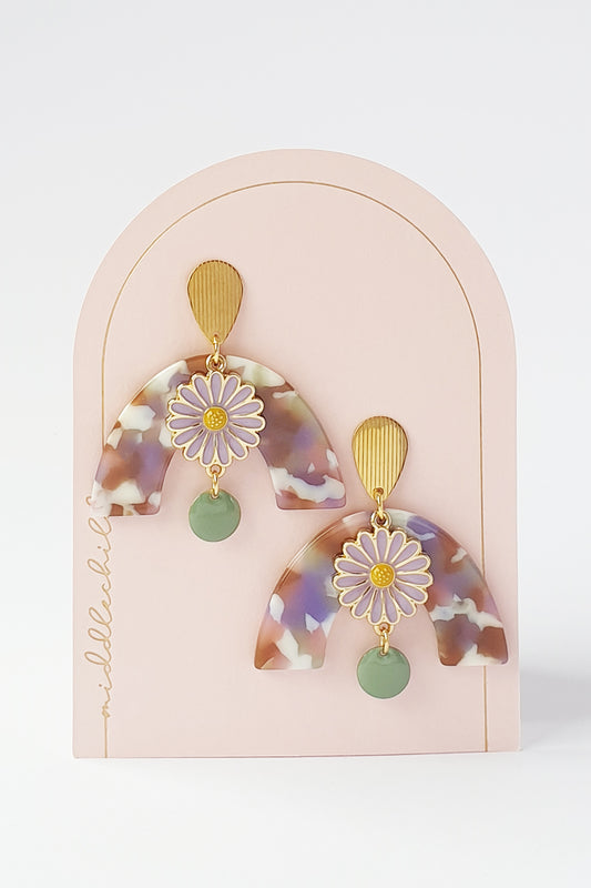 Middle Child Earrings - Sanctuary Mauve