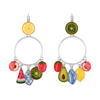 Taratata Jewellery - Jolie Jolie Circle Lever Back Earrings