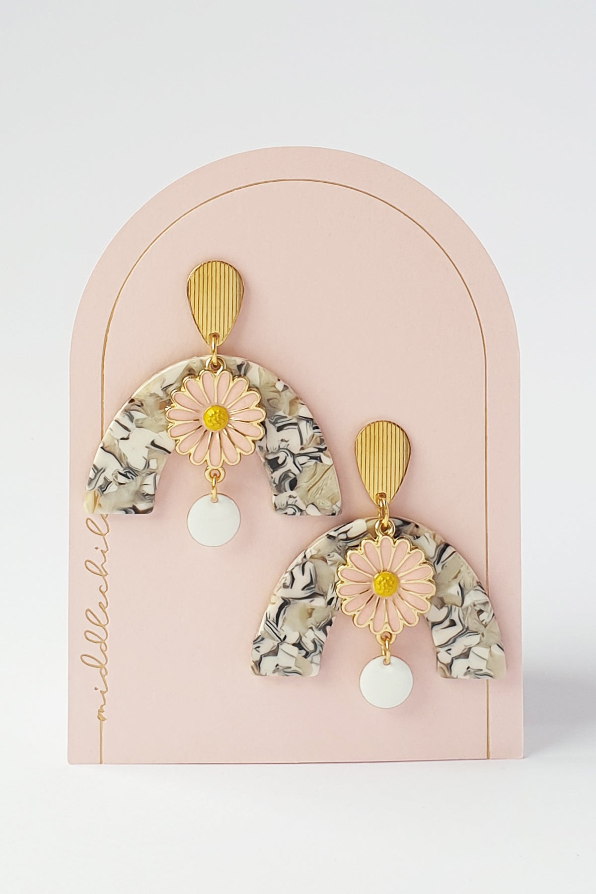 Middle Child Earrings - Sanctuary Pink