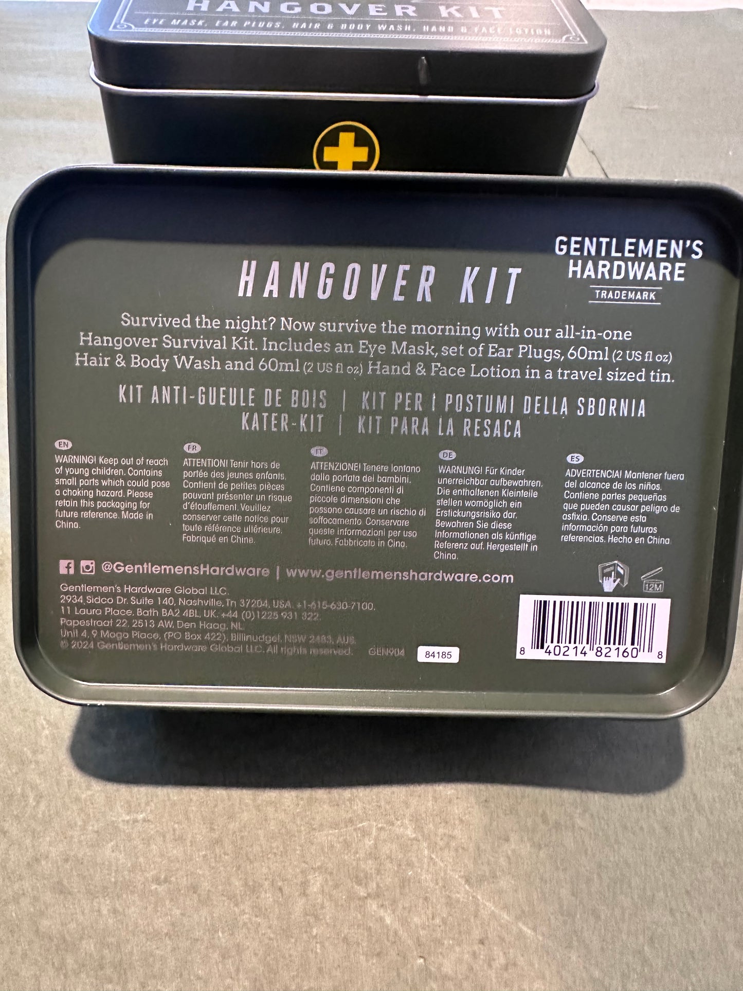 Hangover Kit