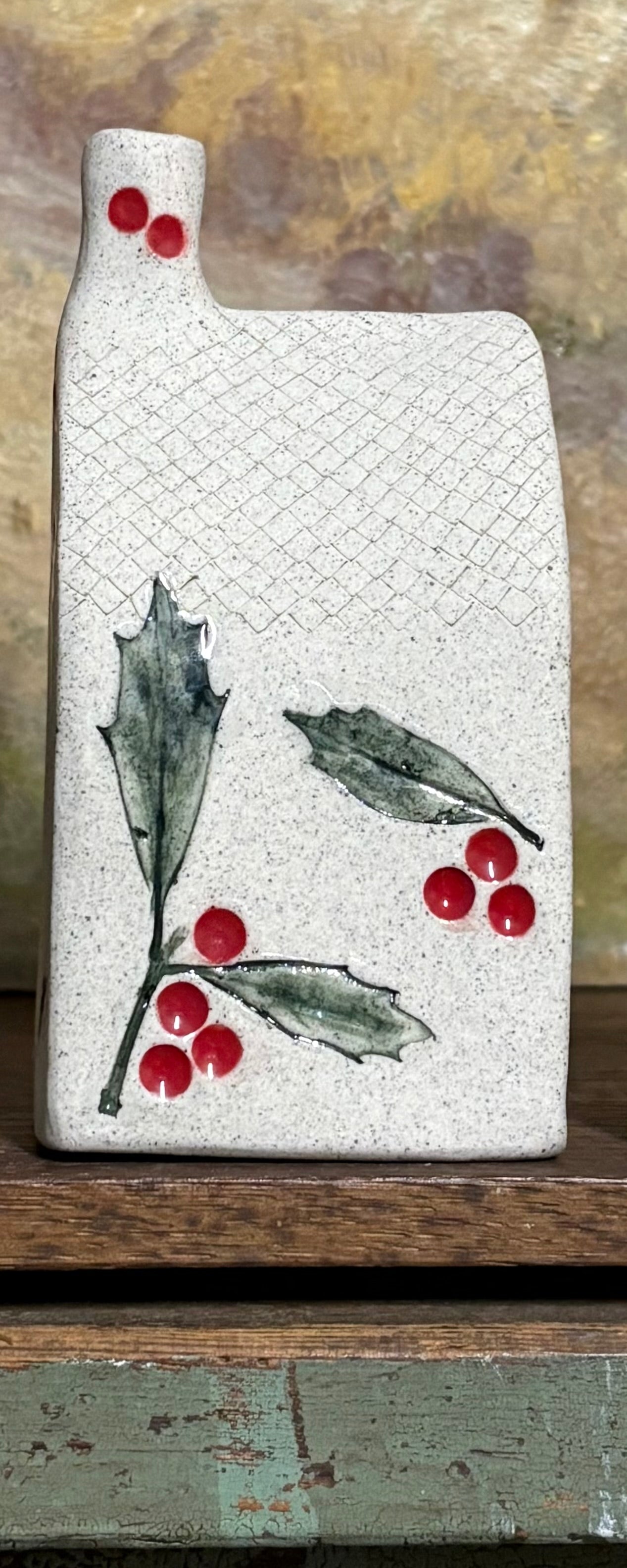 Handmade Ceramic Flower House Vases - Holly