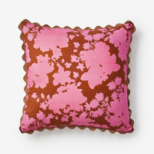 Bonnie and Neil Cushion - Gardenia Cerise