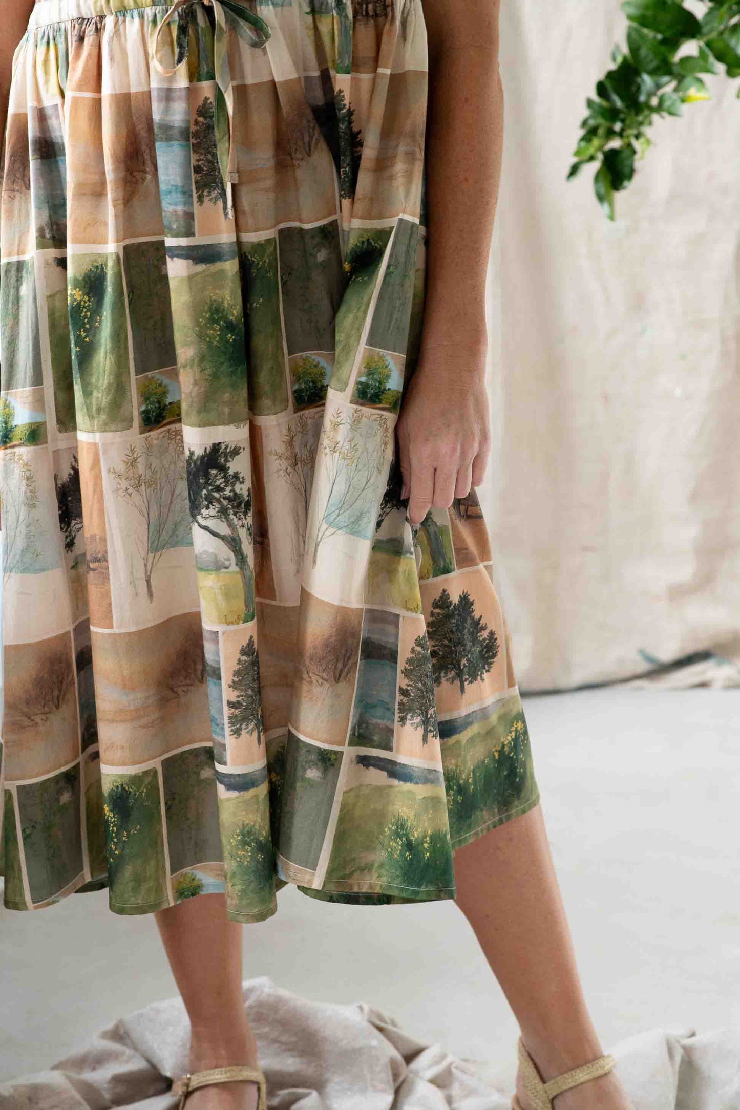 Lazybones Heidi Dress - Nature Studies