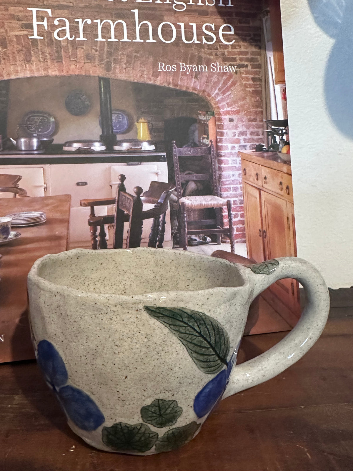 Handmade Ceramic Hydrangea Cup