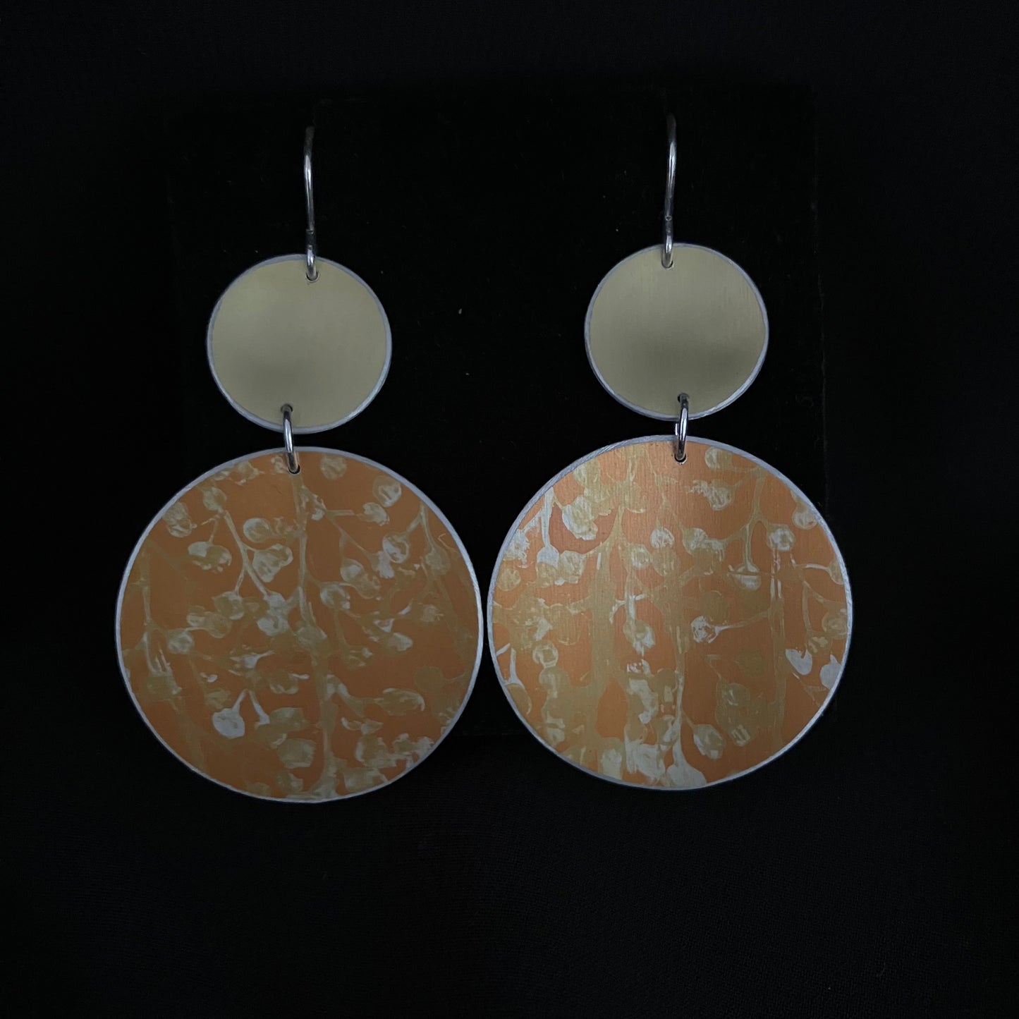 Dilkes-Hoffman Anodised Aluminium Earrings - Abstract Extra Large