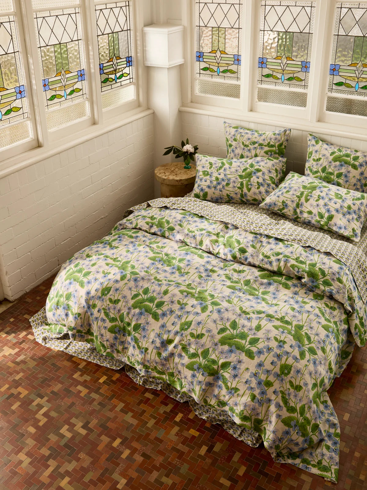 Bonnie and Neil Lilas Quilt Cover
