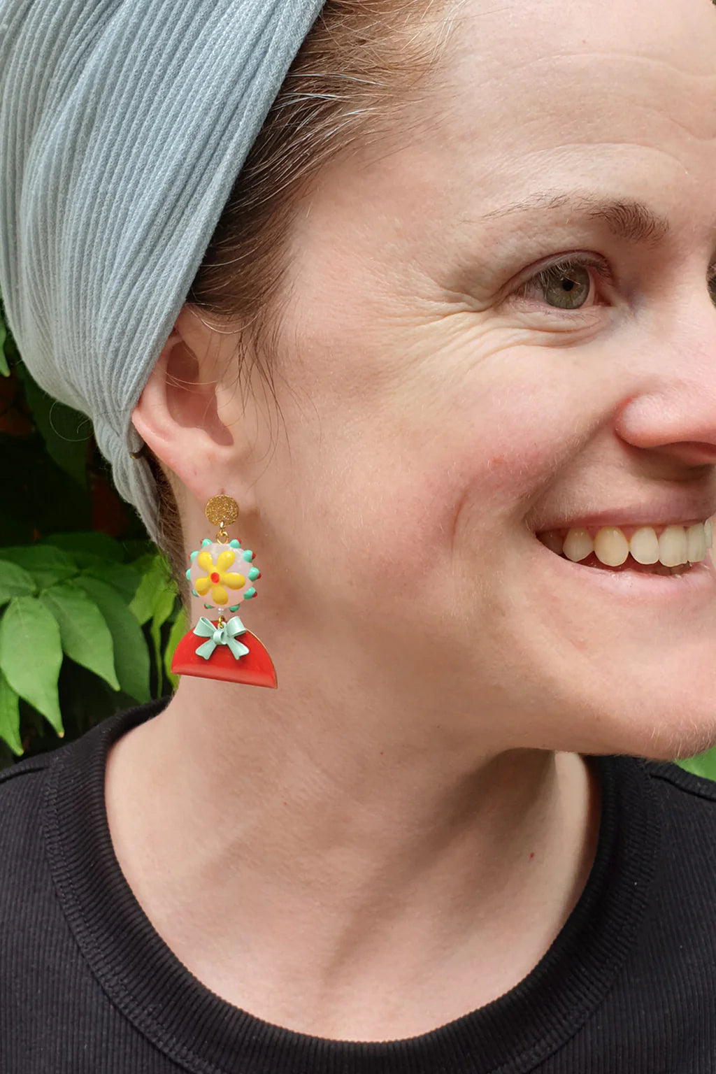 Middle Child Earrings - Darling Green