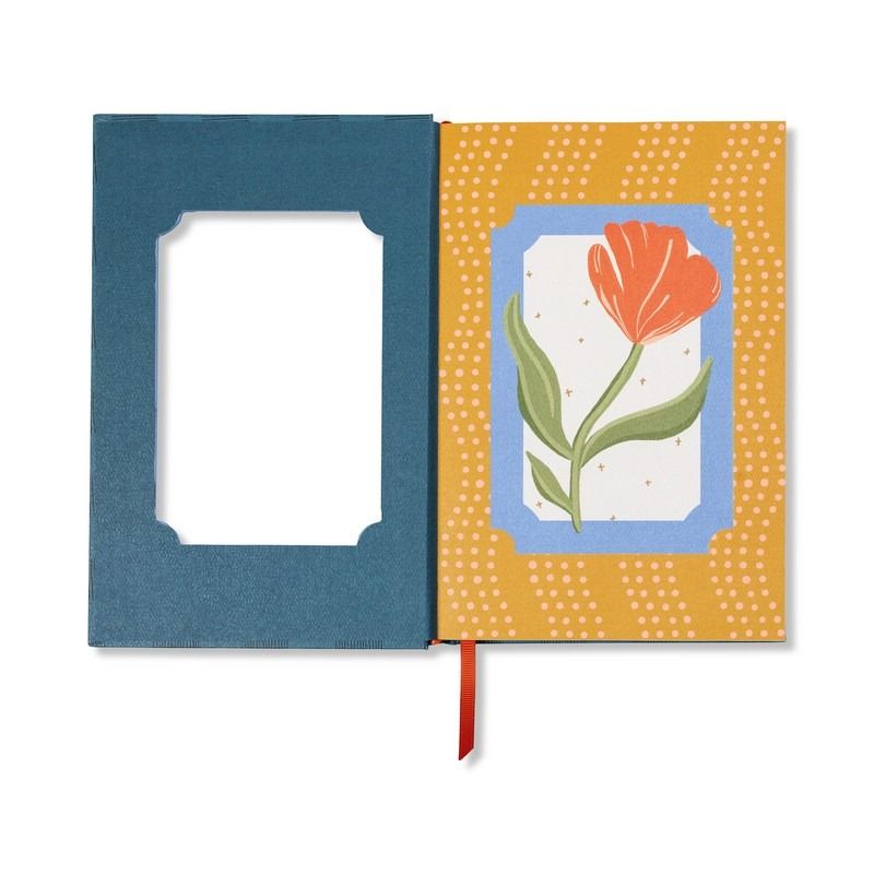 Framed Floral Journal - Poppy
