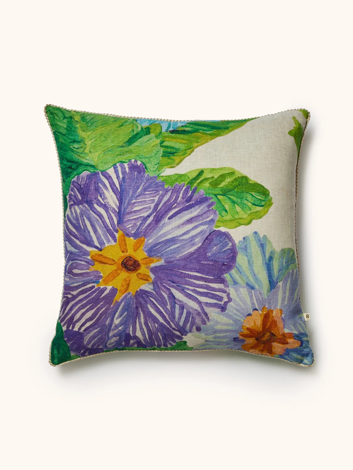 Bonnie and Neil Cushion - Jardin Blue 60cm