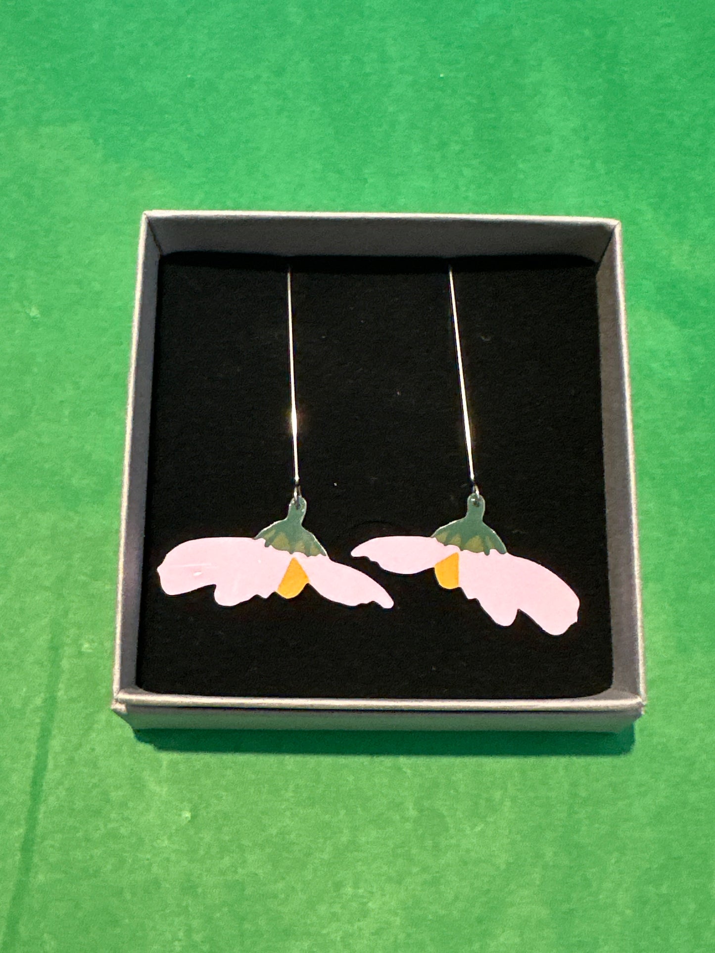 Cosmos - Long Hook Earrings