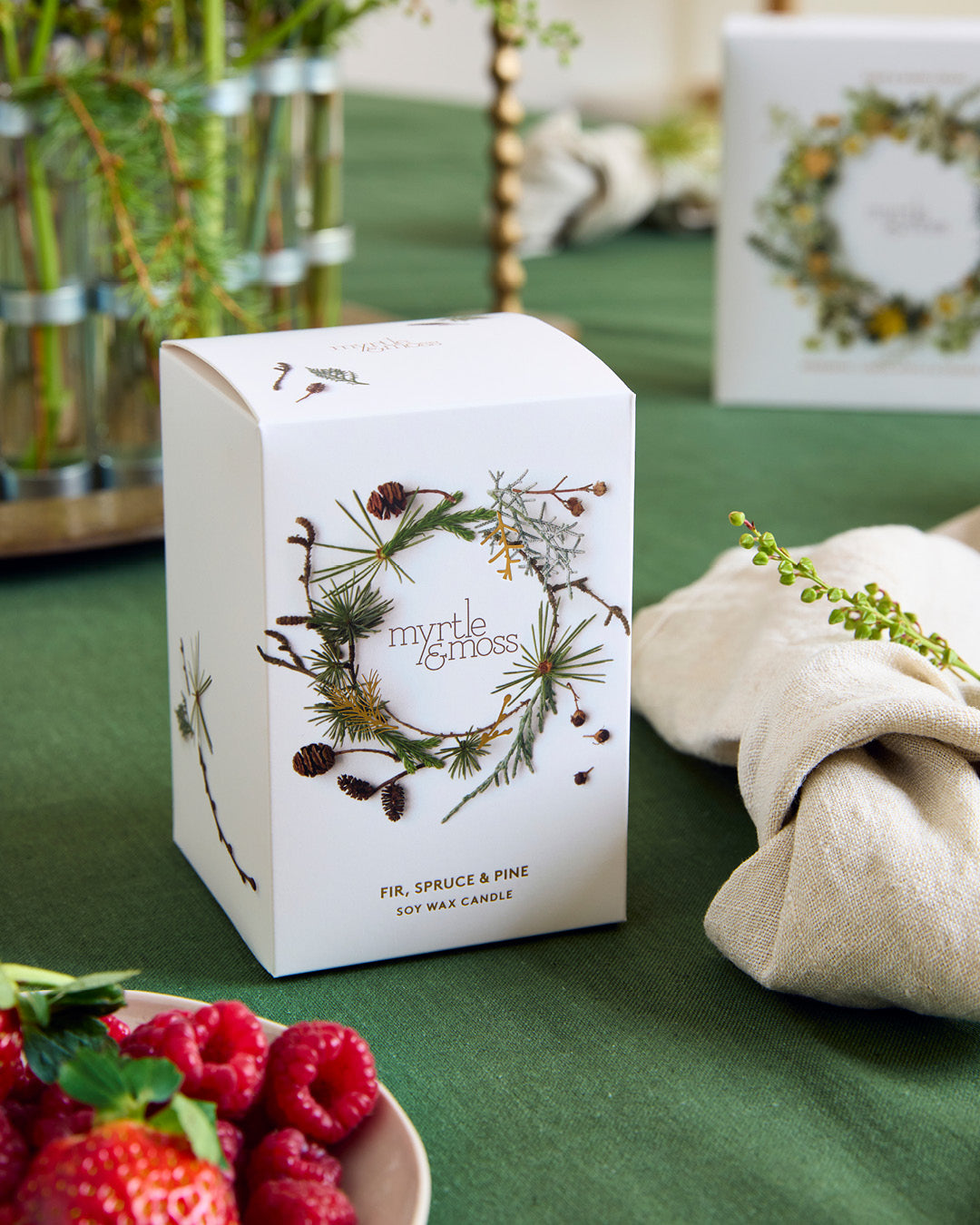 Myrtle and Moss Christmas Candle - Various