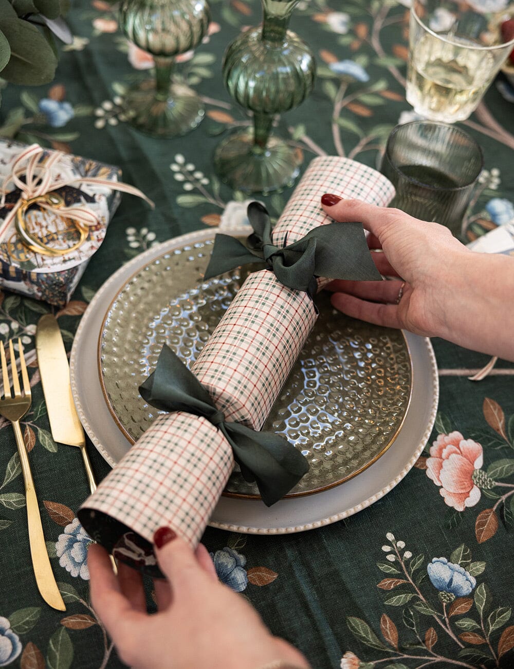 Bespoke Christmas Cracker Set - Mr and Mrs Claus