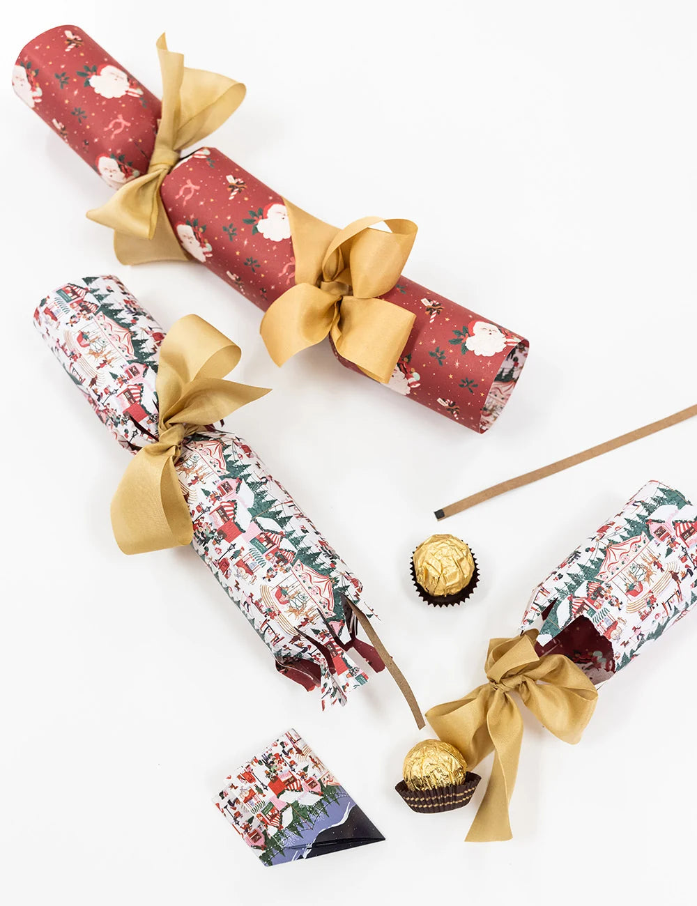 Jingle Bells Christmas Cracker Kits pk 10