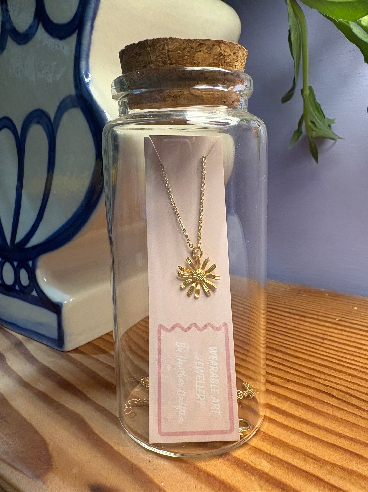 Daisy Necklace (gold)