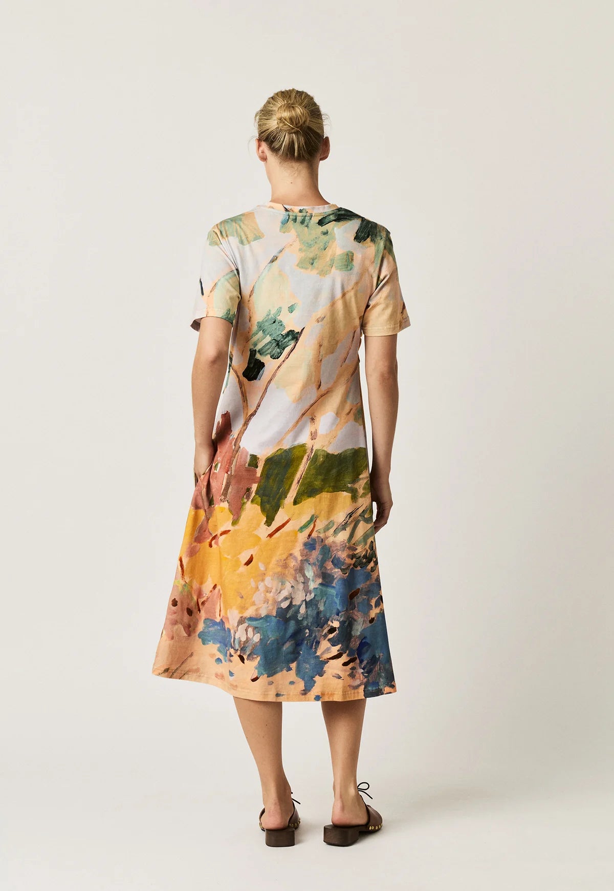 Nancybird Short Sleeve Elena Dress - Sunny Clearing