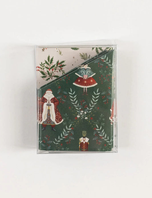 Bespoke Christmas Paper Crown Kits - Mr and Mrs Claus pk 10