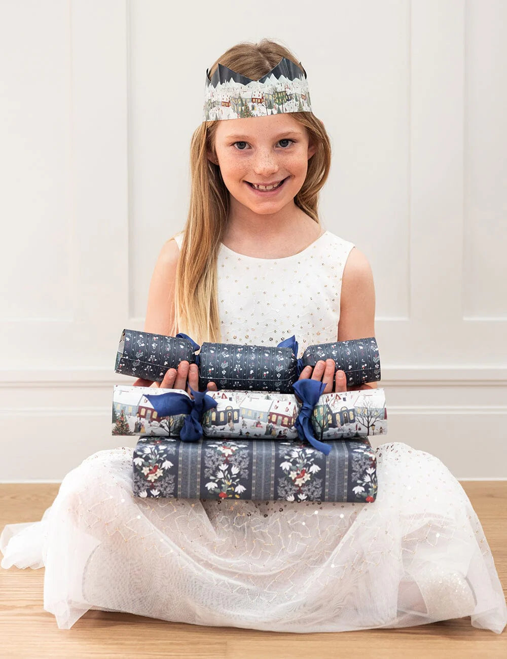 Bespoke Christmas Paper Crown Kits - The Christmas Village pk 10