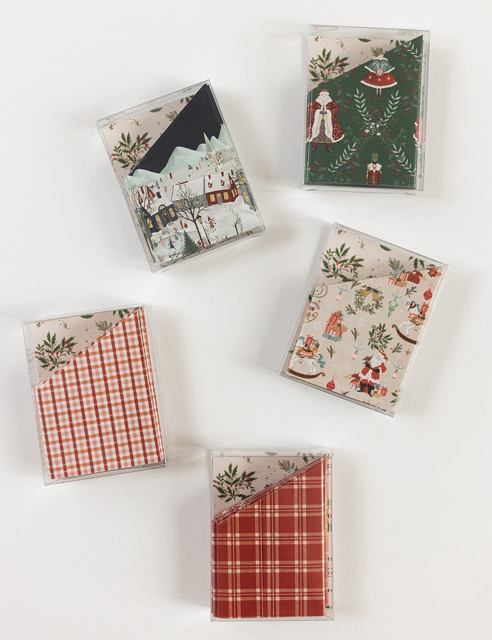 Bespoke Christmas Paper Crown Kits - Mr and Mrs Claus pk 10