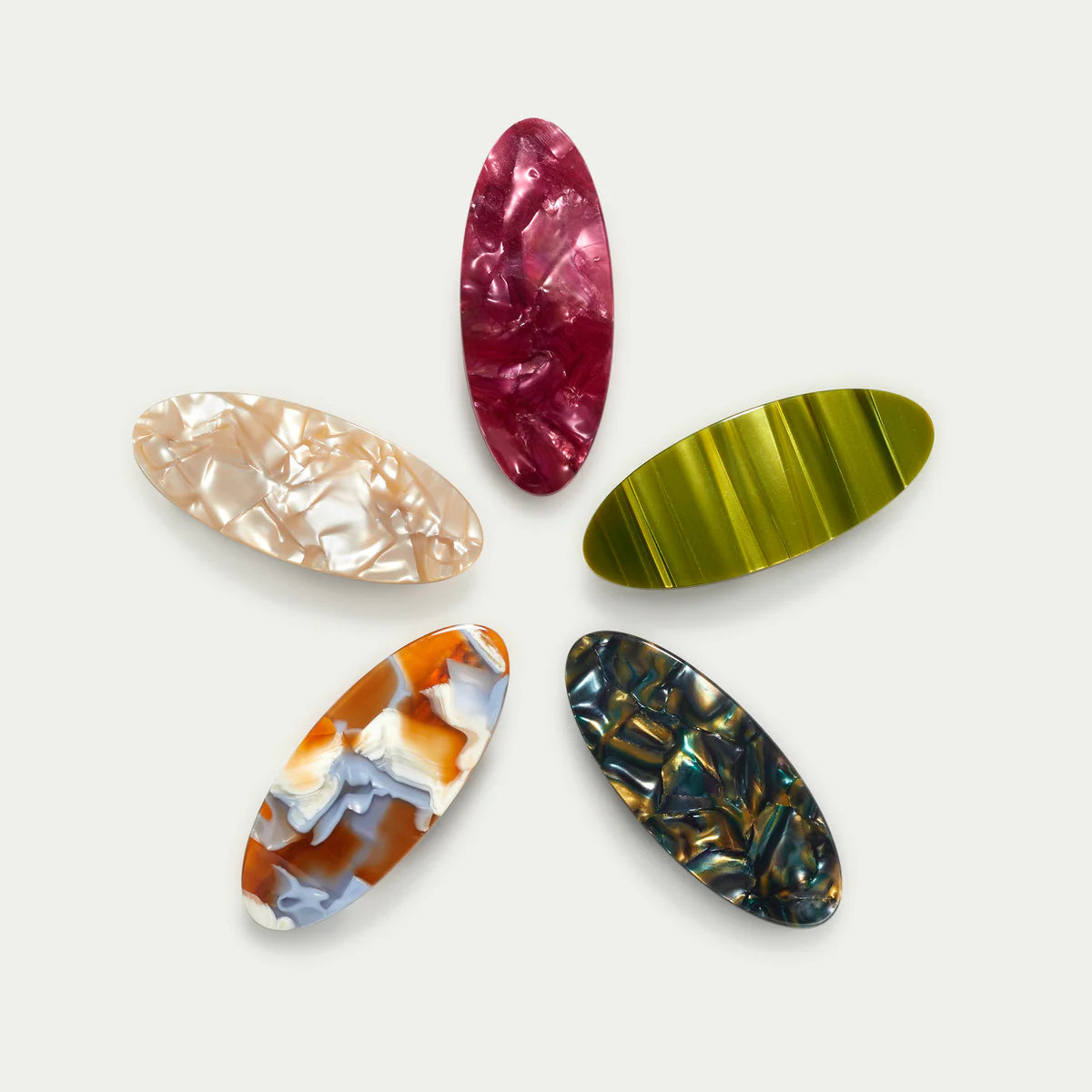 Kitty Paloma Oval Barette - various colours