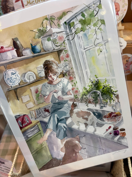 Nanan Studio ‘Kitchen Hangs’ Fine Art Print