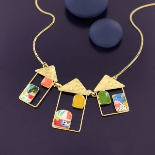 Taratata Jewellery - Curieuse House Necklace