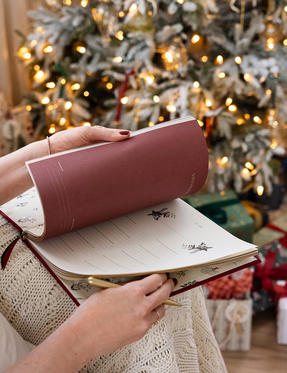 Bespoke Heirloom 10 Year Christmas Journal