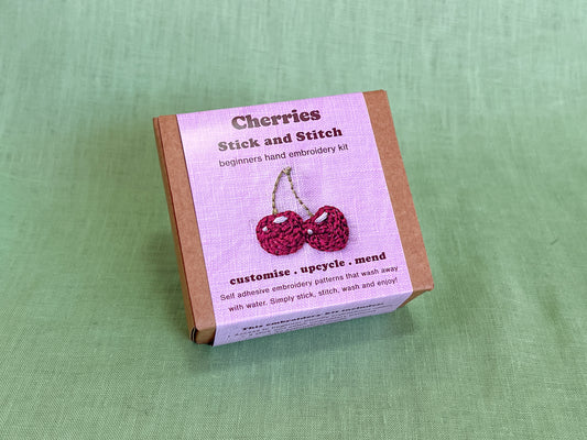 Lily Upton Cherry Mini Stick and Stitch Kit
