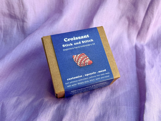 Lily Upton Croissant Mini Stick and Stitch Kit