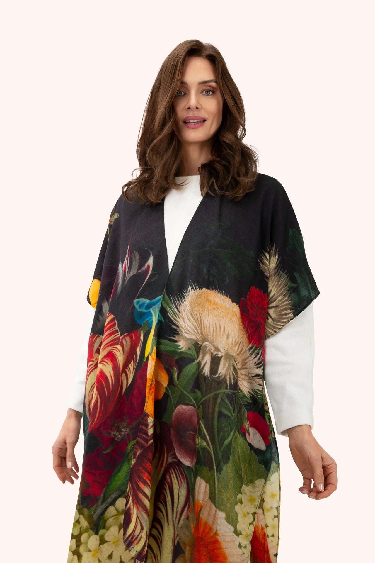 POWDER Wraparound Scarf - Opulent Florals