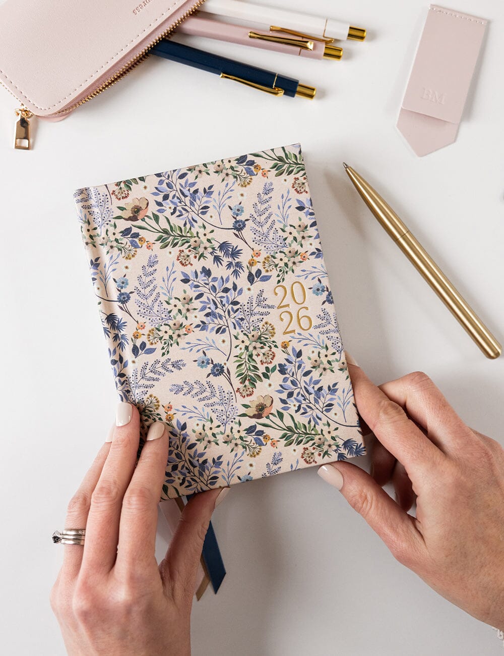 Bespoke Day to a Page 2026 Planner - Bluebuds