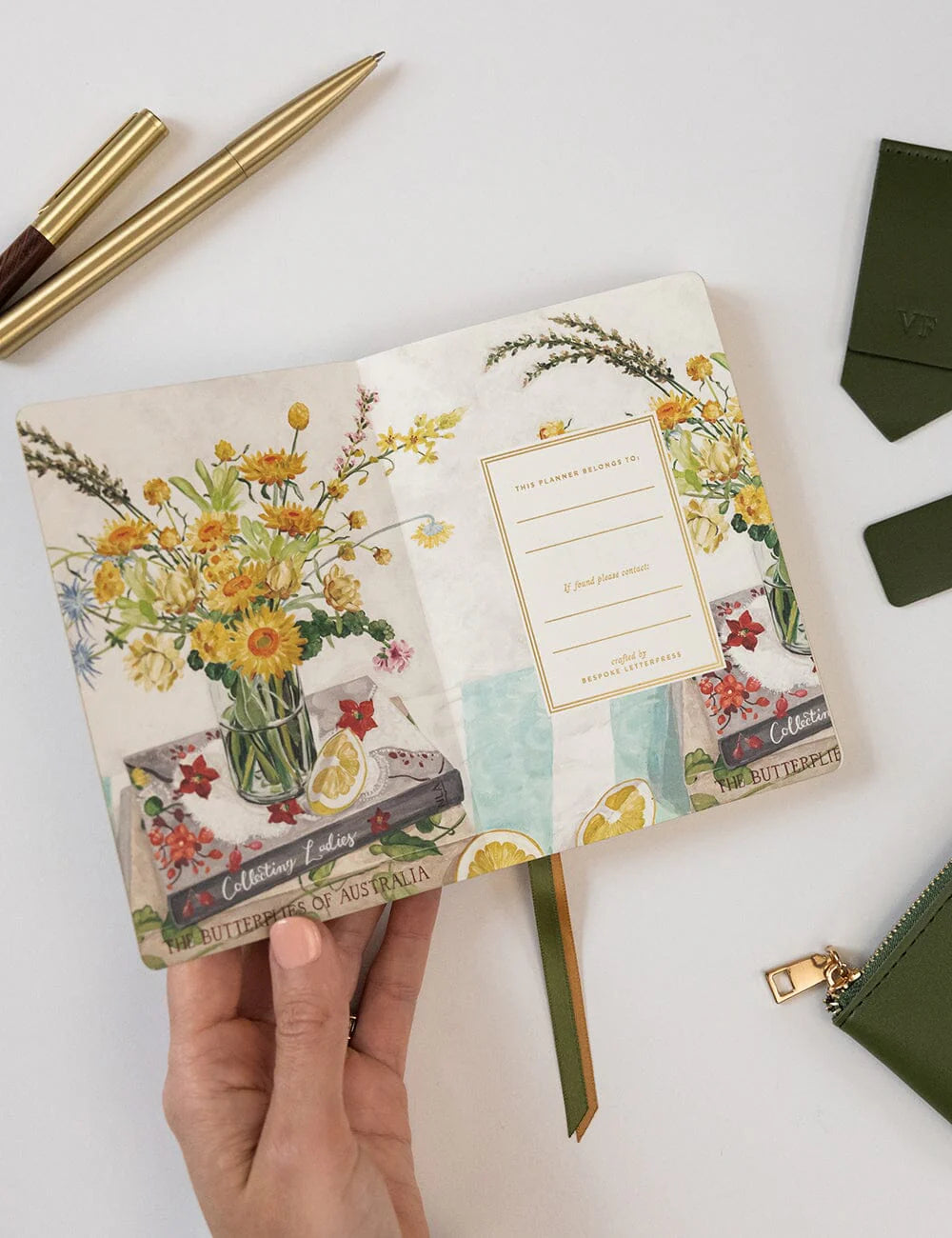 Bespoke 2026 Pocket Planner - Wildflowers