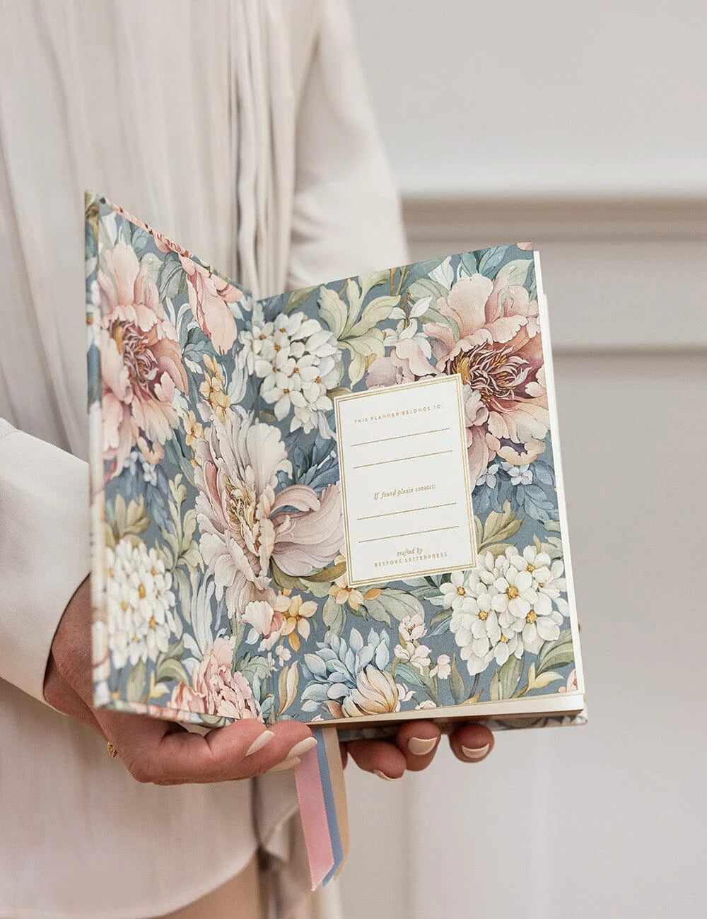 2027 Day to a Page Small Planner - Regency Blooms