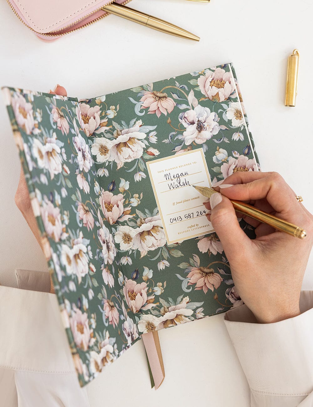 2027 Petite Planner - Ashbourne Garden