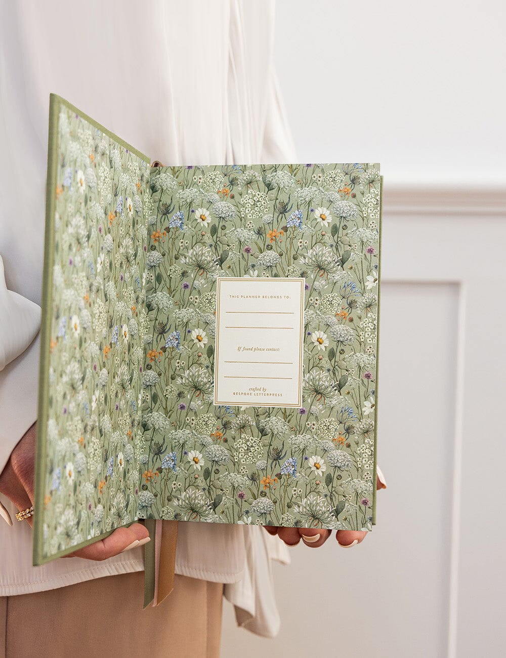 2027 Petite VERTICAL Planner - Laurel Green