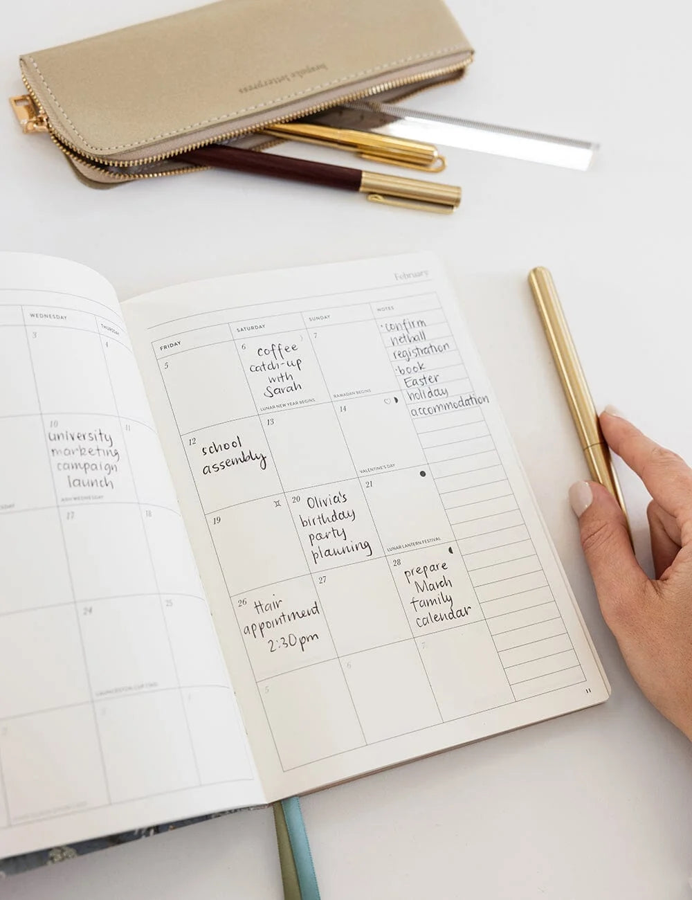 2027 Weekly Planner Notebook - Willowmere