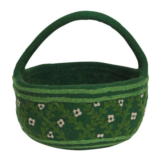 Sage and Clare Serafina Felt Basket