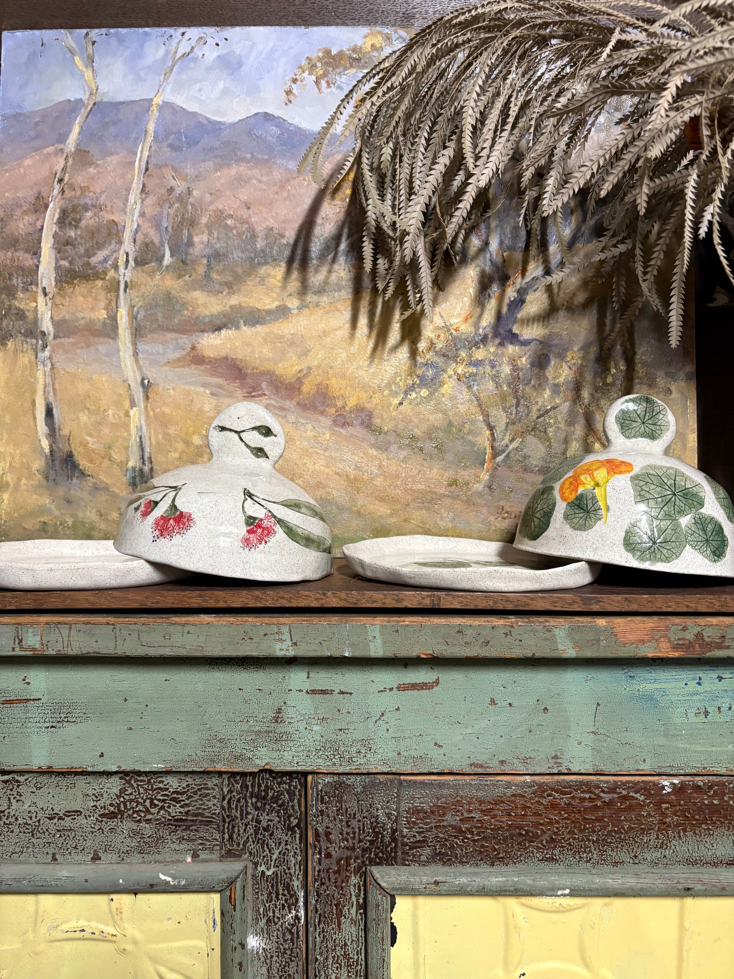 Handmade Ceramic Butter Bells