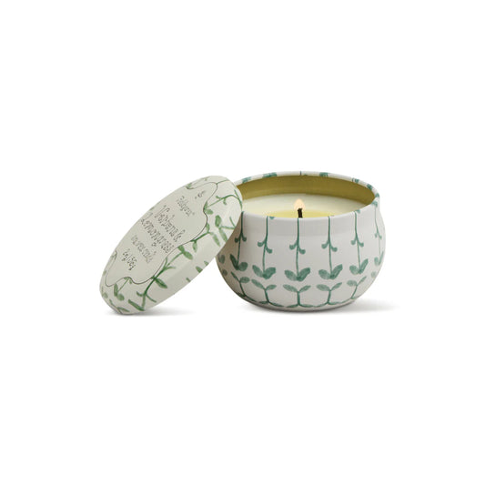 Tulip 2oz Tin Candle - Verbena and Lemongrass
