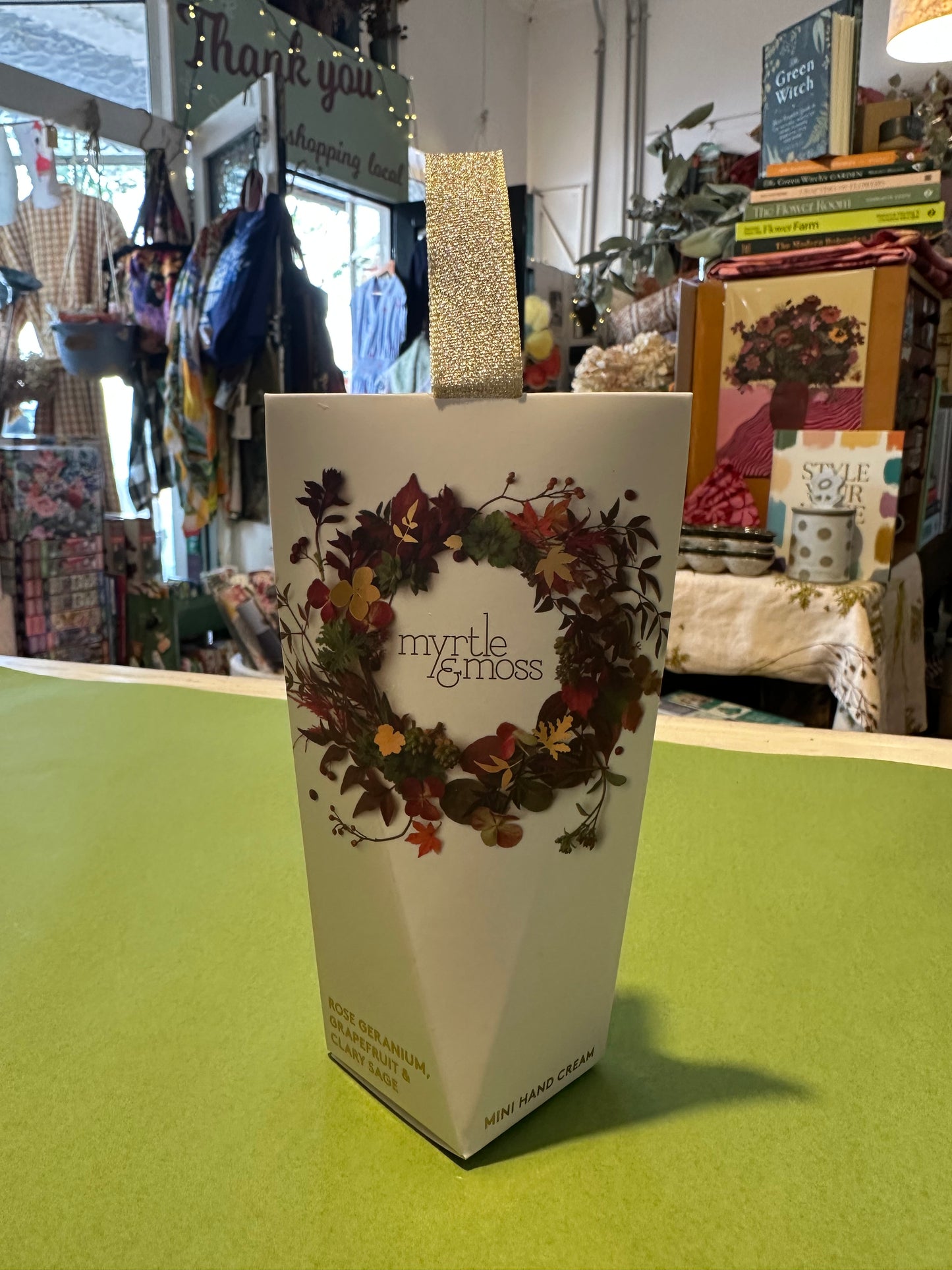 Myrtle and Moss Mini Hand Cream Ornament