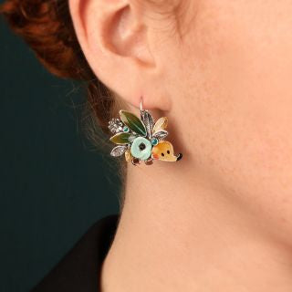 Taratata Jewellery - Mini Blue Lever Back Earrings