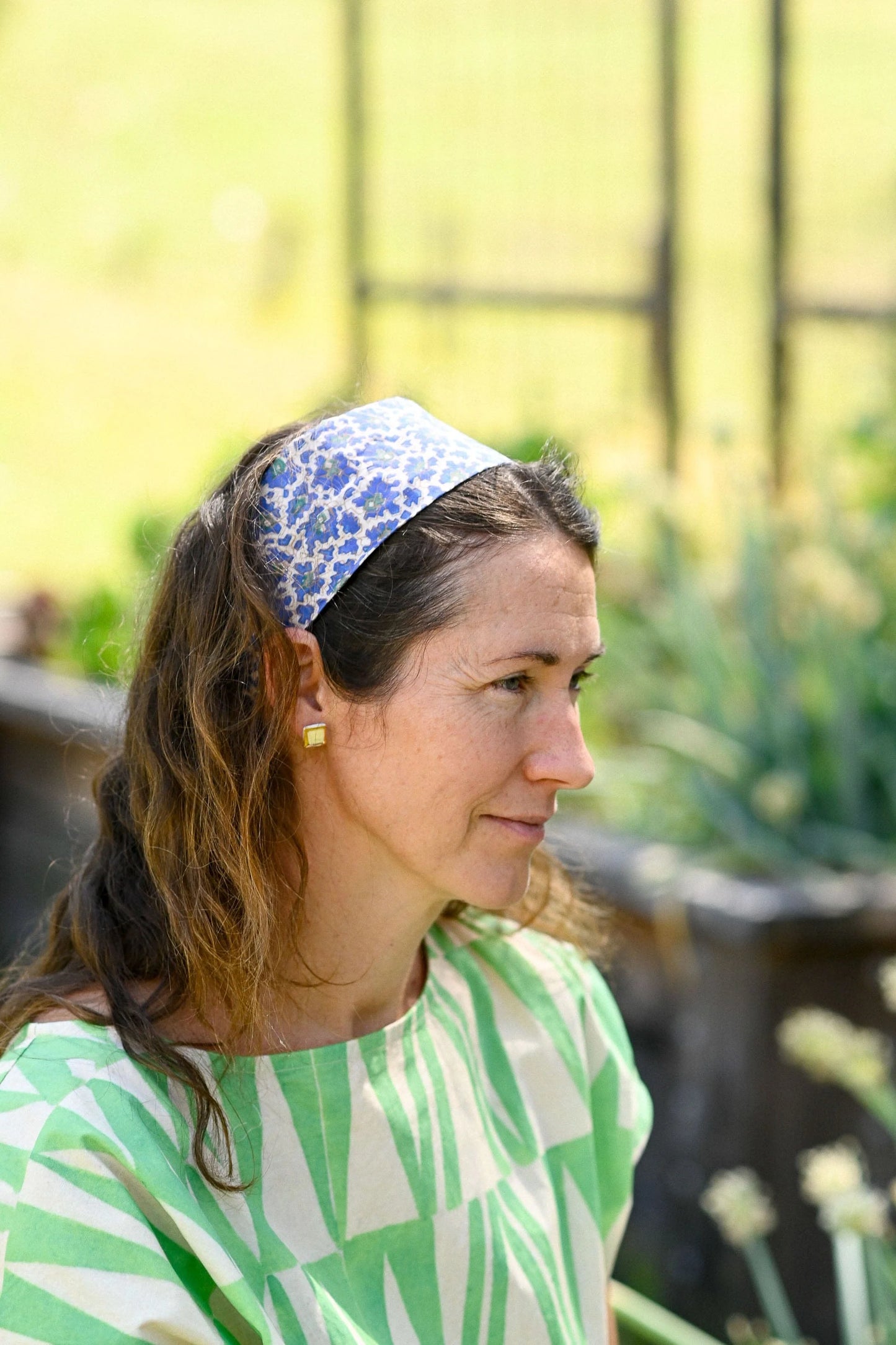 Lazybones Hair Wrap - Bluebell