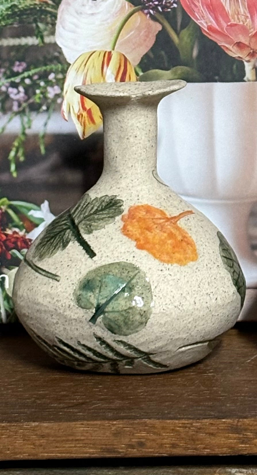 Handmade Ceramic Bud Vases - Nasturtium