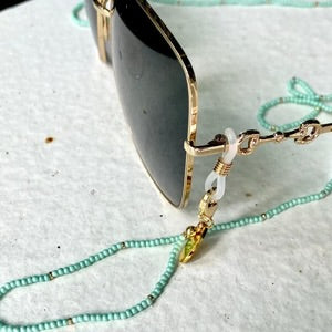 Salty Safari Sunglass Chain - Spearmint