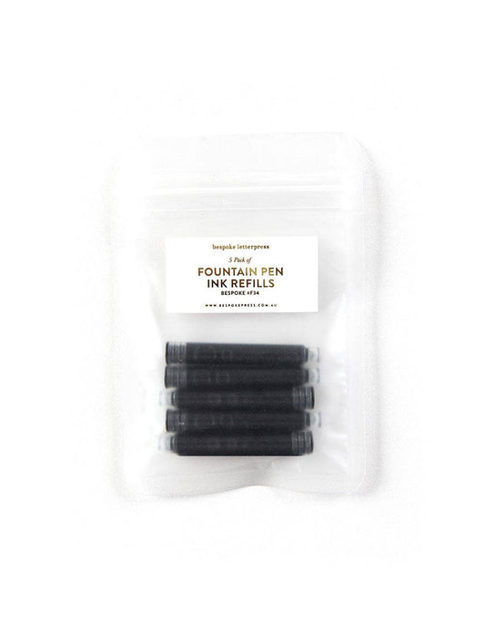 Bespoke Letterpress - Ink Refills for Fountain Pen