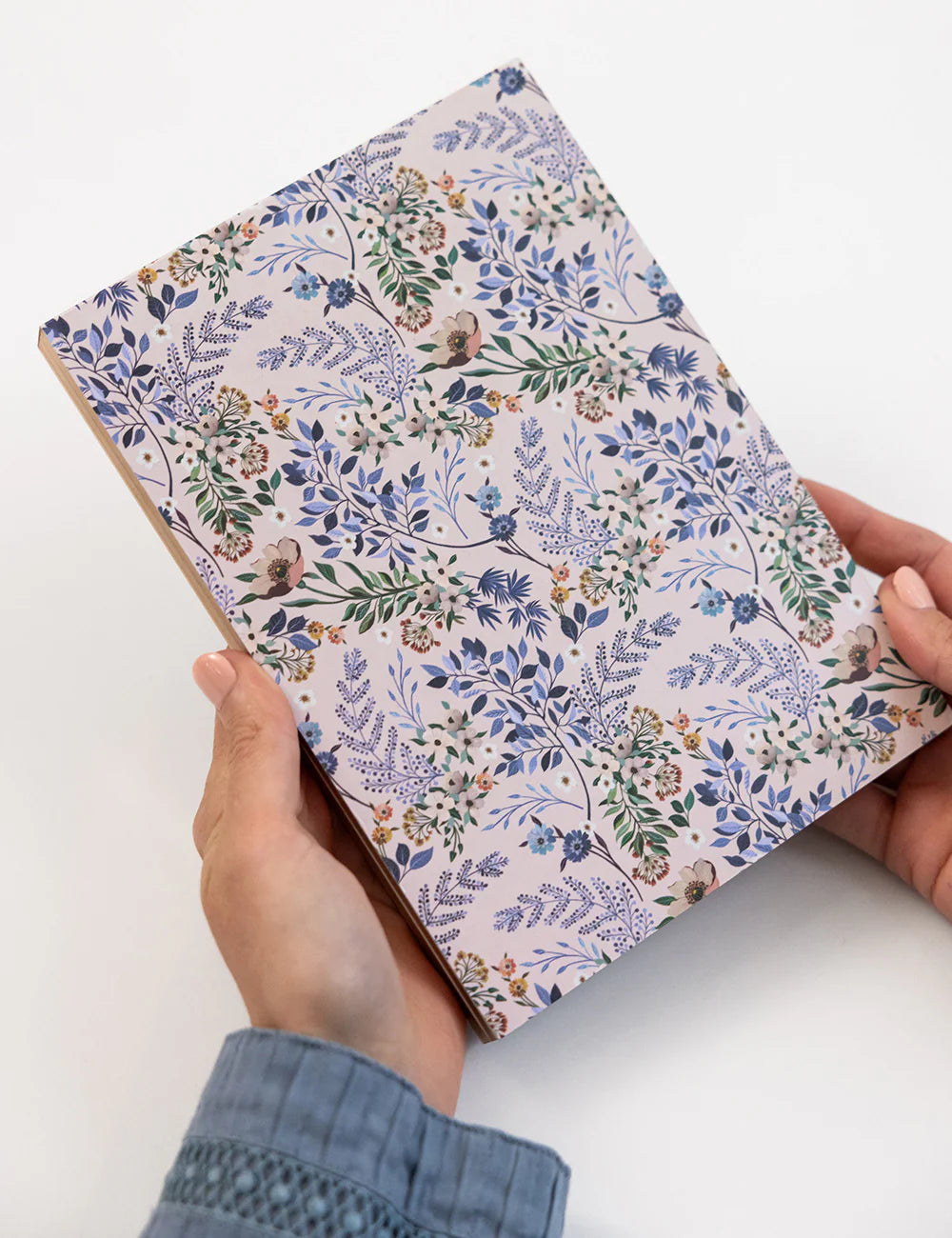 Bespoke Letterpress - Bluebuds Notepad Desktop Jotter