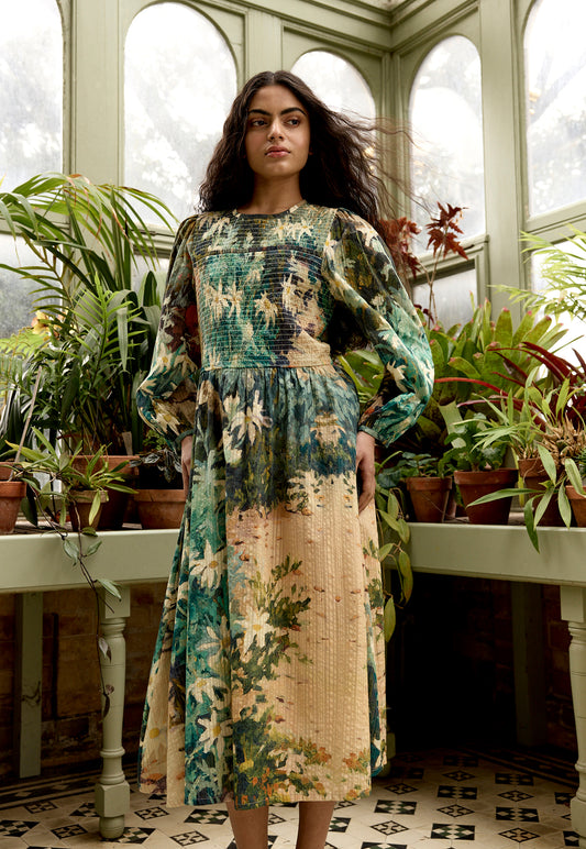 Nancybird Nora Shirred Dress