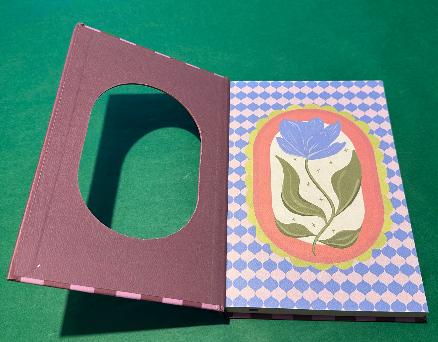 Framed Floral Journal - Iris
