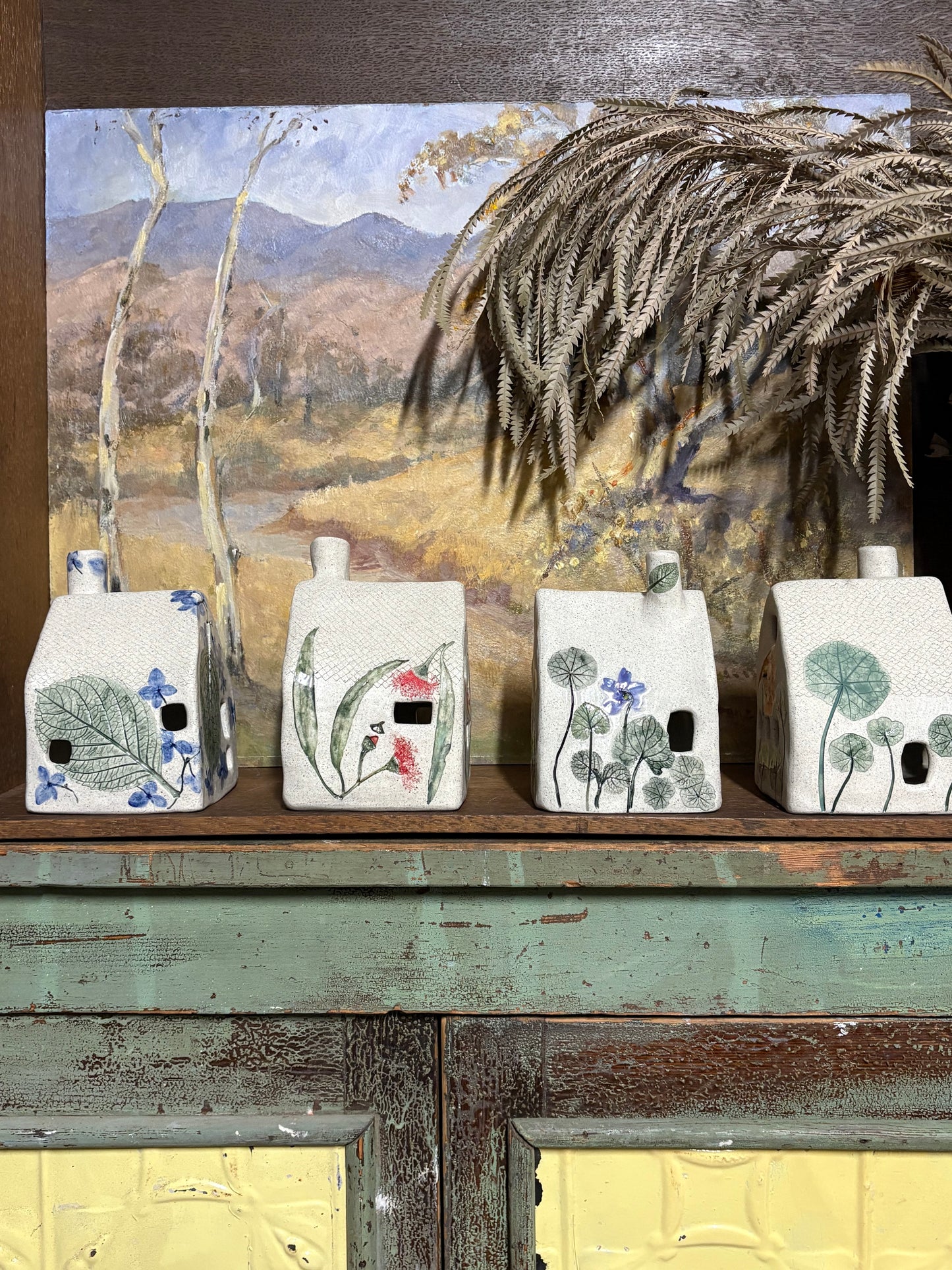 Handmade Ceramic Glow Houses