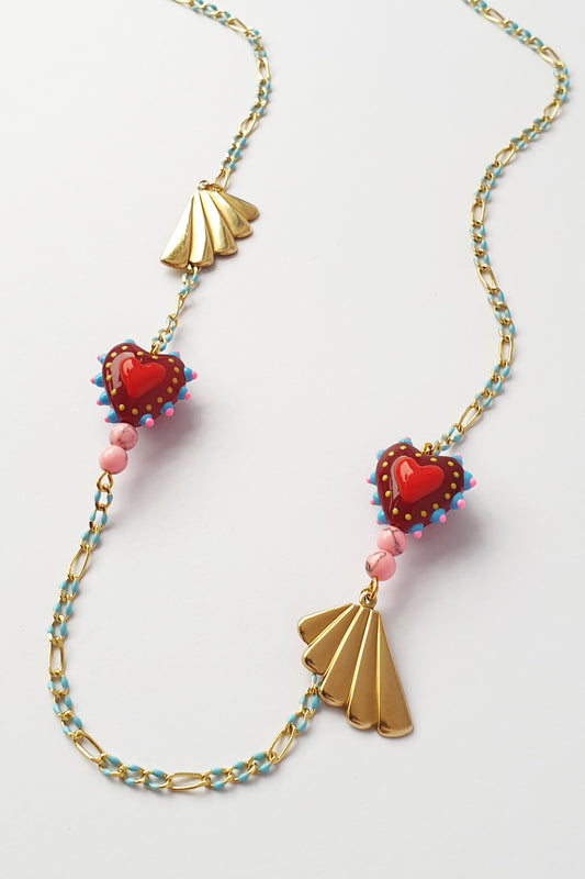 Middle Child  Kindred Necklace (Red)